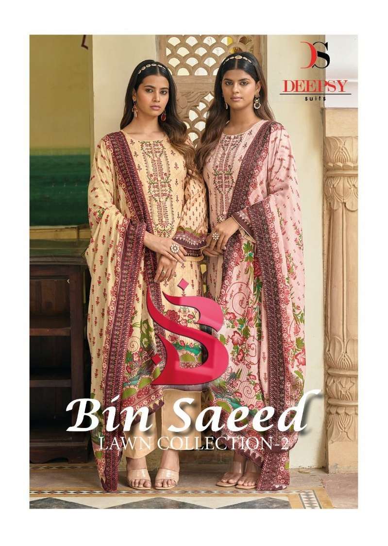 Bin Saeed lawn by DEEPSY SUITS